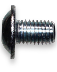 Socket button head screw M10x 16 ISO7380-2 w/flange galv10.9